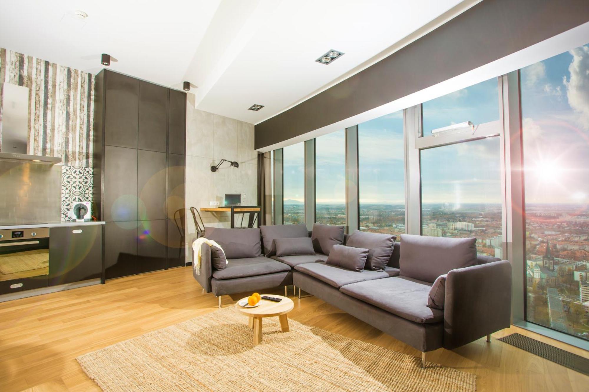 Apartamenty Sky Tower 弗罗茨瓦夫 外观 照片